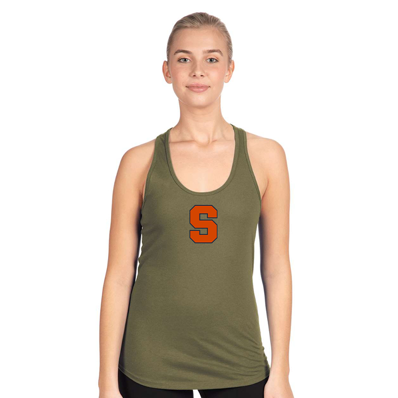 Women's Syracuse Orange Next Level Ideal Racerback Tank