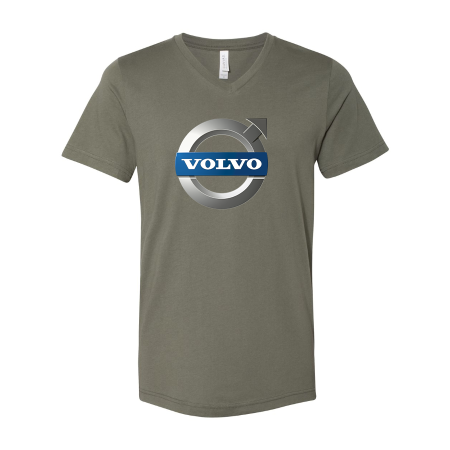Men's Volvo Car BELLA + CANVAS - Jersey V-Neck T-Shirt