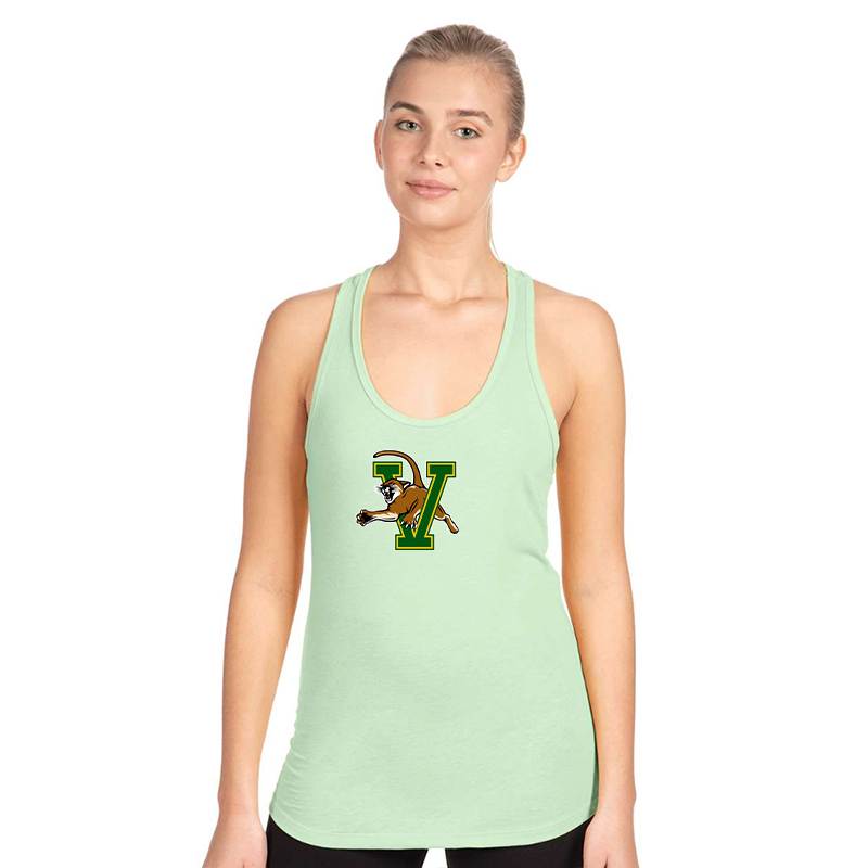 Women's Vermont Catamounts Next Level Ideal Racerback Tank