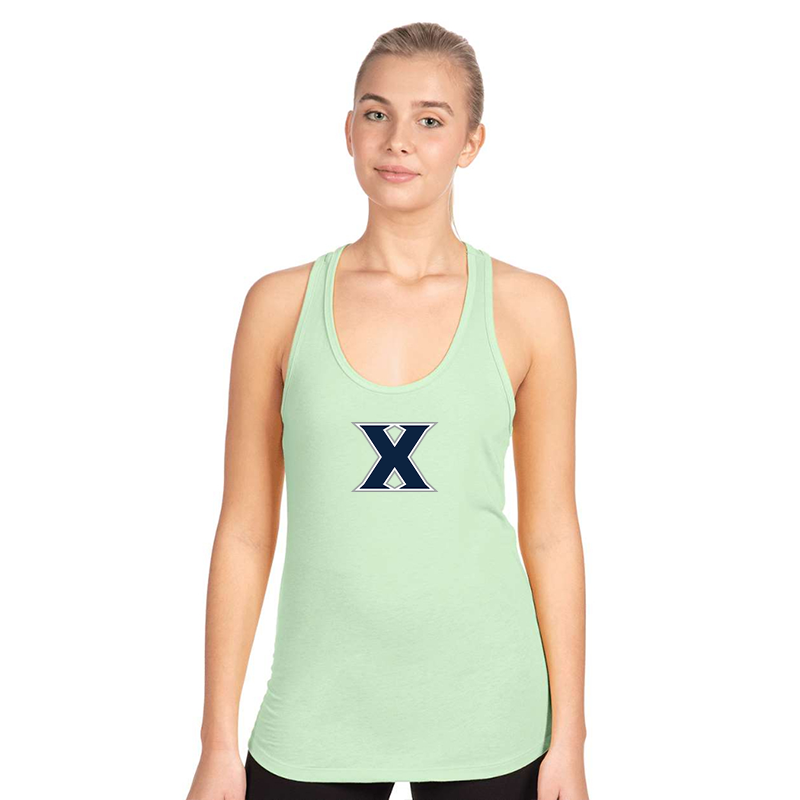 Women's Xavier Musketeers Next Level Ideal Racerback Tank