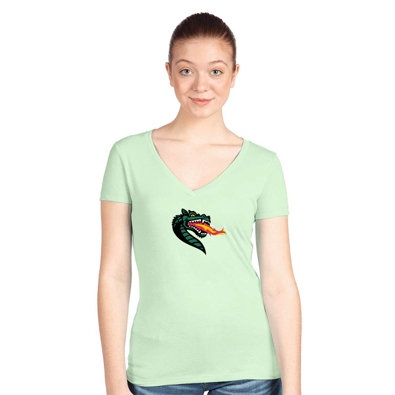 Women's UAB Blazers  Next Level V-Neck T-Shirt