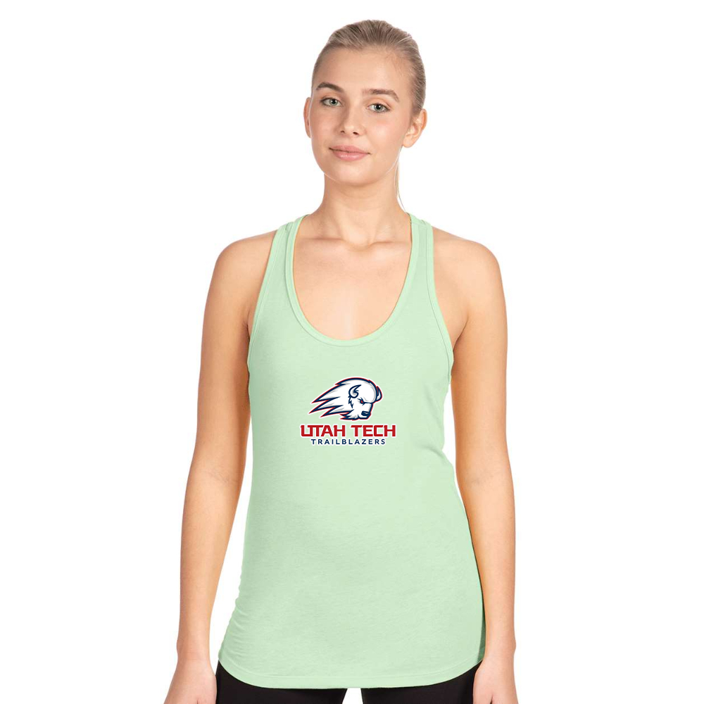 Women's Utah Tech Trailblazers Next Level Ideal Racerback Tank