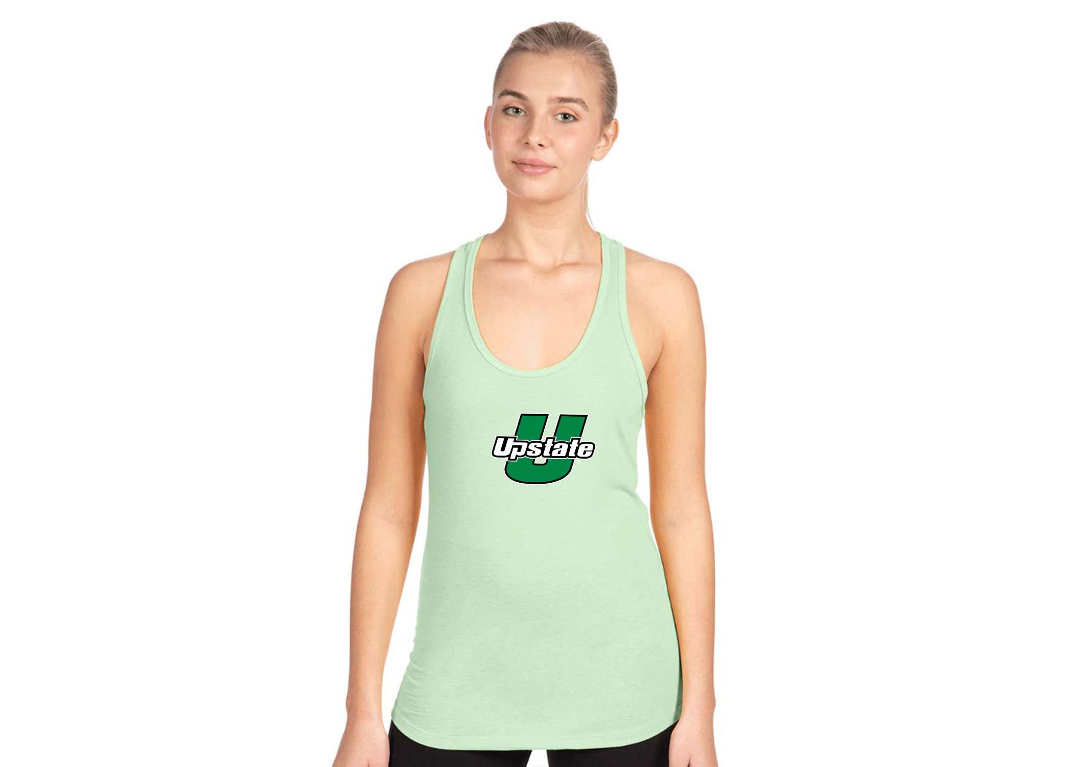 Women's USC Upstate Spartans Next Level Ideal Racerback Tank