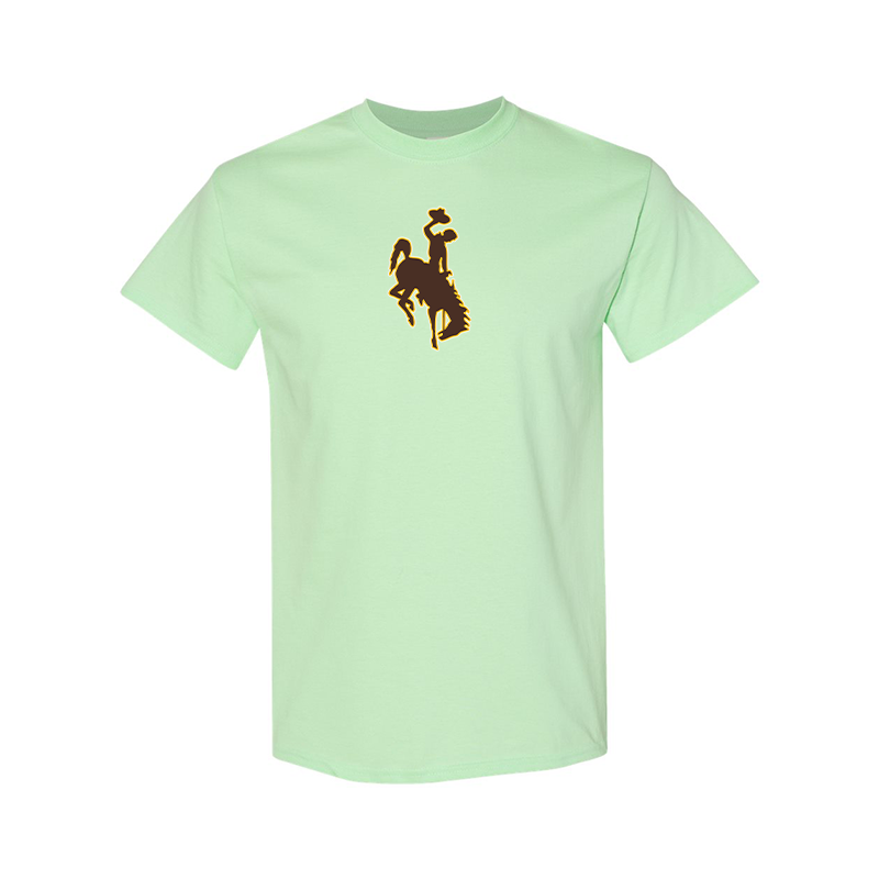 Men's  Wyoming Cowboys Gildan Heavy Cotton T-Shirt