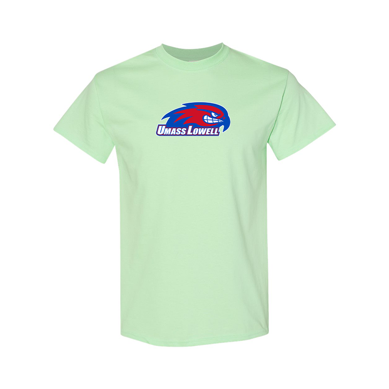 Men's  UMass Lowell River Hawks Gildan Heavy Cotton T-Shirt