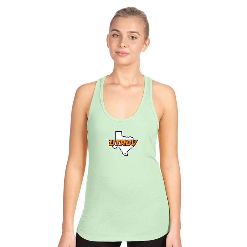 Women's UTRGV Vaqueros Next Level Ideal Racerback Tank