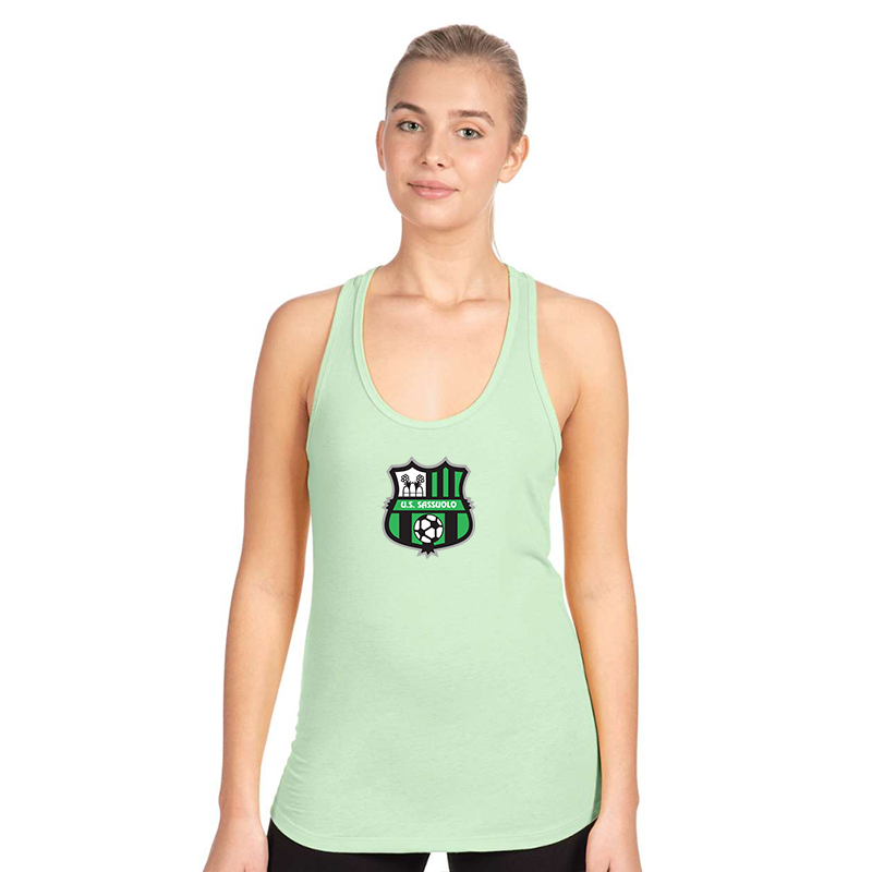 Women's U.S. Sassuolo Soccer Next Level Ideal Racerback Tank