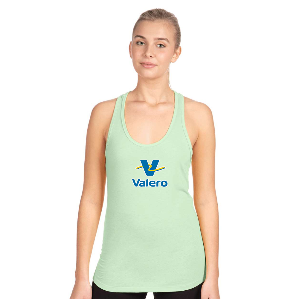 Women's Valero Gas Station Next Level Ideal Racerback Tank