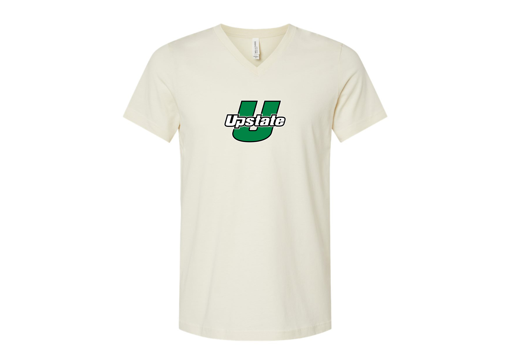 USC Upstate Spartans BELLA  CANVAS - Jersey V-Neck T-Shirt