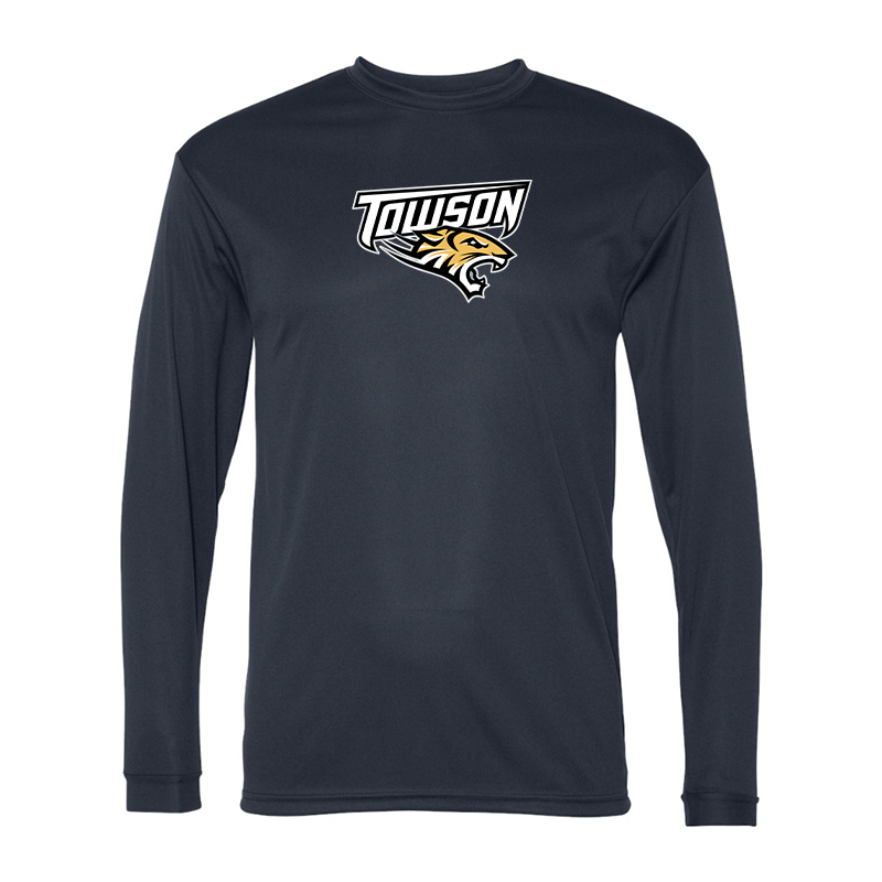 Men's Towson Tigers Performance Long Sleeve T-Shirt
