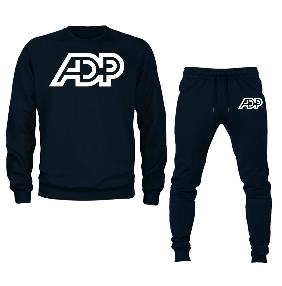 Men's ADP  Crewneck Sweatshirt Joggers Suit