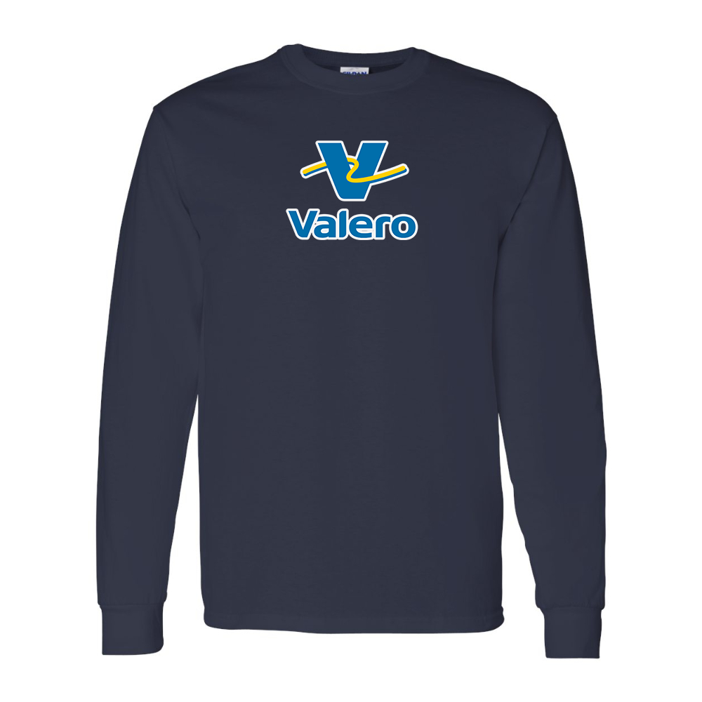 Men's Valero Gas Station Gildan Heavy Cotton Long Sleeve T-Shirt