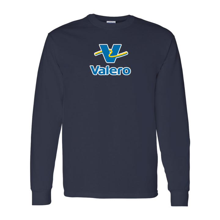 Men's Valero Gas Station Gildan Heavy Cotton Long Sleeve T-Shirt