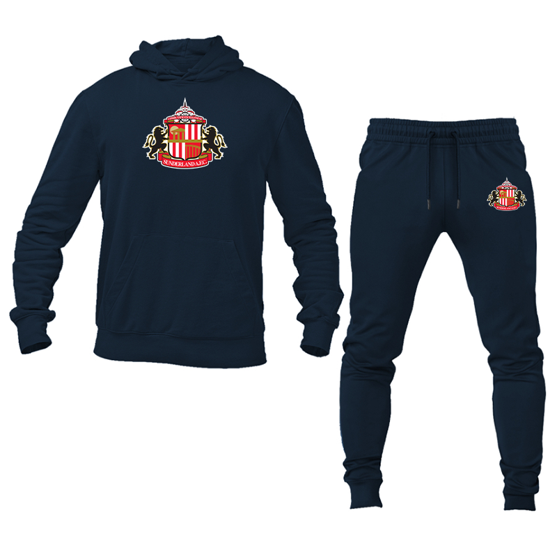 Men's  Sunderland AFC Soccer  Hoodie Joggers Set