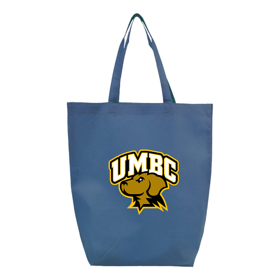 UMBC Retrievers Q-Tees Non-Woven Gusset Bottom Tote