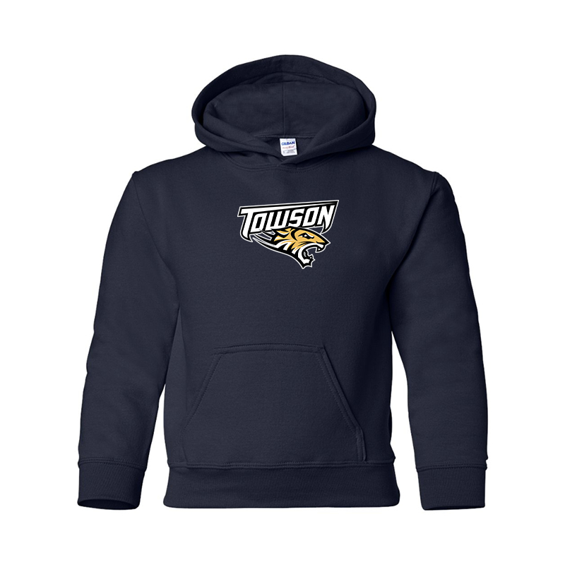 Youth Towson Tigers Gildan Heavy Blend  Hooded Sweatshirt