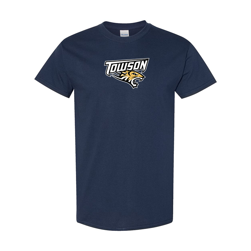 Men's Towson Tigers Gildan Heavy Cotton T-Shirt