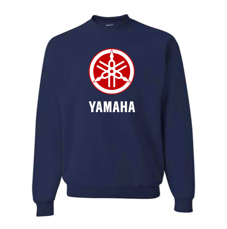 Men's Yamaha Motorcycle Crewneck Comfy Sweatshirt