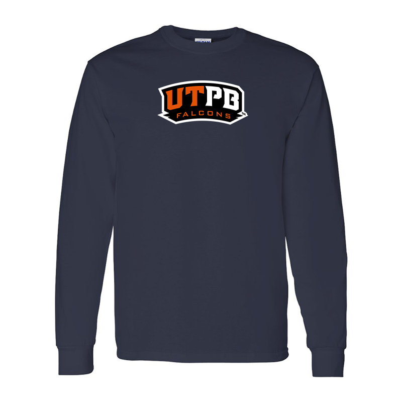 Men's  UTPB Falcons Gildan Heavy Cotton Long Sleeve T-Shirt