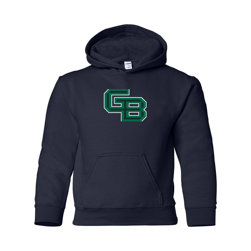 Youth Wisconsin Green Bay Phoenix Gildan Heavy Blend  Hooded Sweatshirt