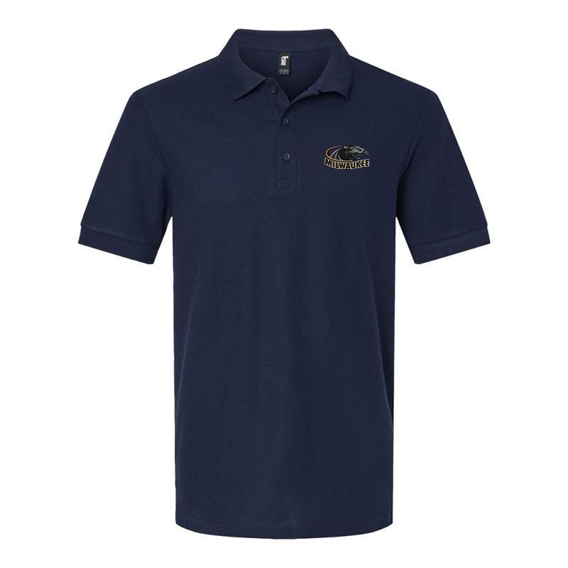 Men's Wisconsin Milwaukee Panthers Gildan Hammer Pique Polo