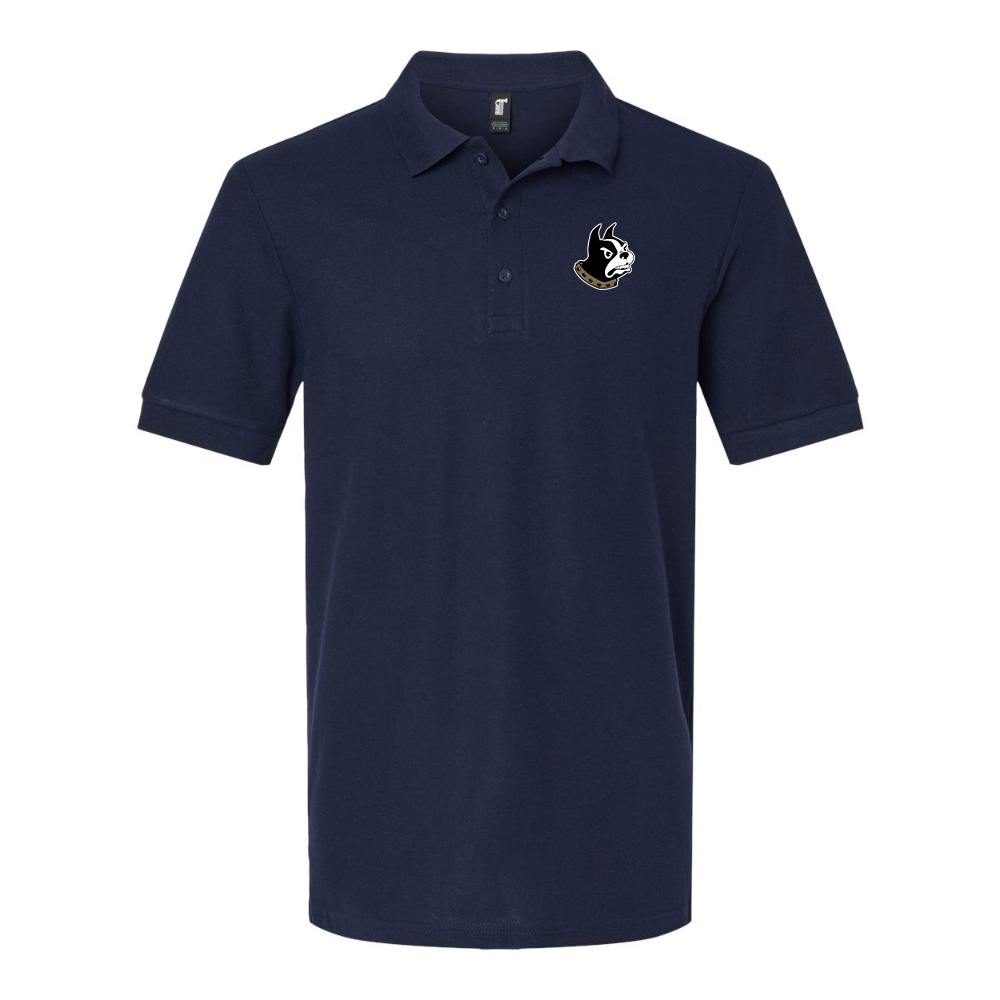 Men's Wofford Terriers Gildan Hammer Pique Polo