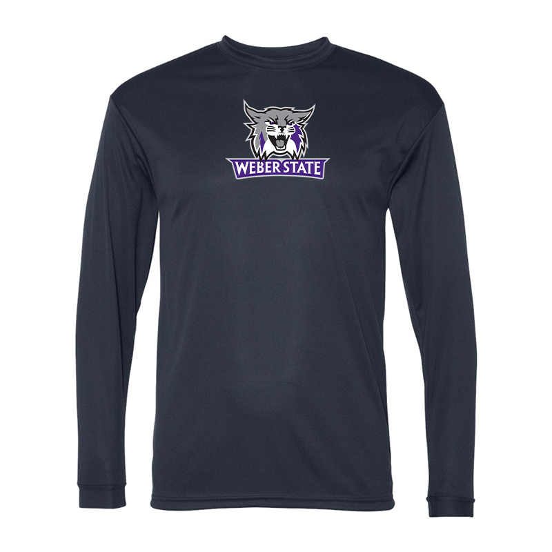 Men's Weber State Wildcats  Performance Long Sleeve T-Shirt