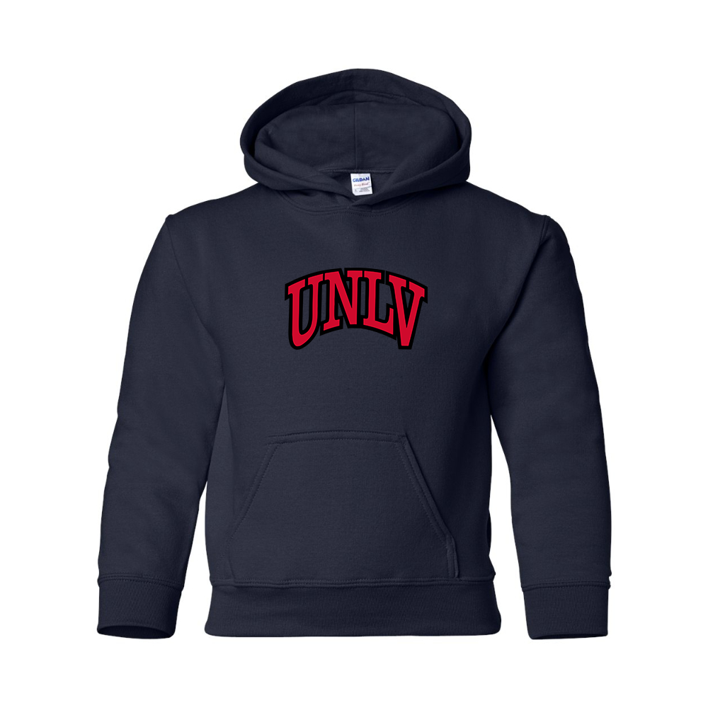 Youth UNLV Rebels Gildan Heavy Blend  Hooded Sweatshirt