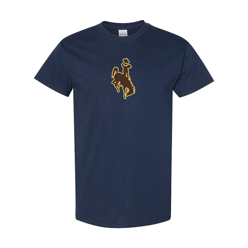 Men's  Wyoming Cowboys Gildan Heavy Cotton T-Shirt