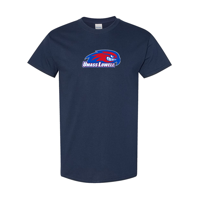 Men's  UMass Lowell River Hawks Gildan Heavy Cotton T-Shirt