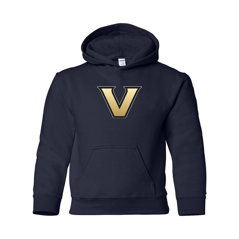 Youth Vanderbilt Commodores Gildan Heavy Blend  Hooded Sweatshirt