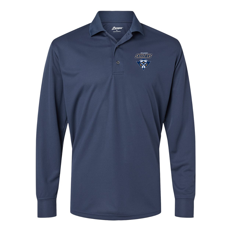 Men's  Tennessee Martin Skyhawks Paragon Prescott Long Sleeve Polo