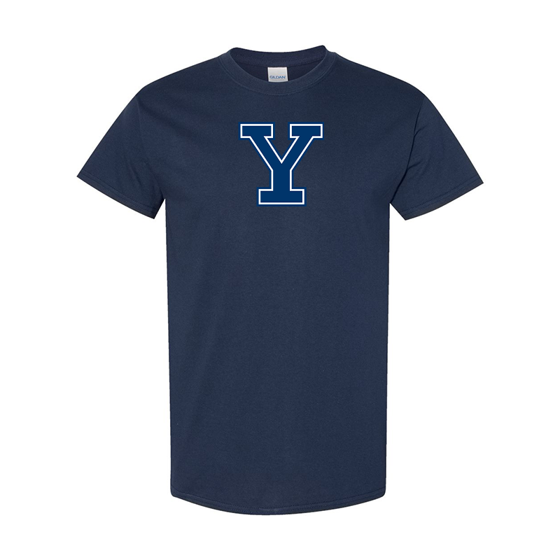 Men's  Yale Bulldogs Gildan Heavy Cotton T-Shirt