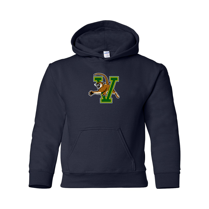 Youth Vermont Catamounts Gildan Heavy Blend  Hooded Sweatshirt