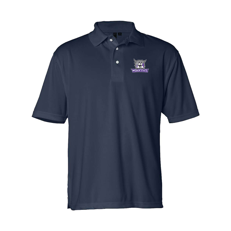Men's Weber State Wildcats Sierra Pacific Moisture Free Mesh Polo