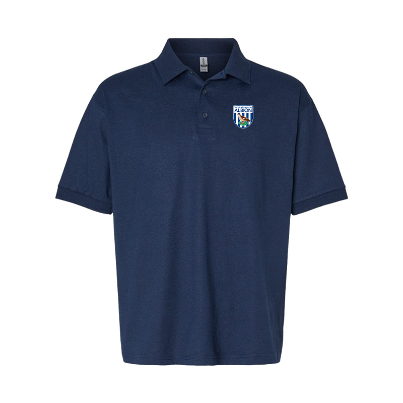 Youth West Bromwich Albion Soccer Gildan Dry Blend Jersey Polo