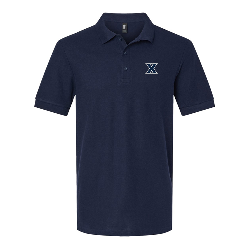 Men's Xavier Musketeers Gildan Hammer Pique Polo