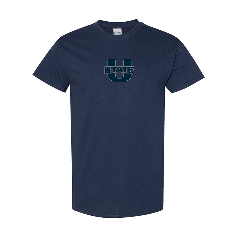 Men's Utah State Aggies Gildan Heavy Cotton T-Shirt