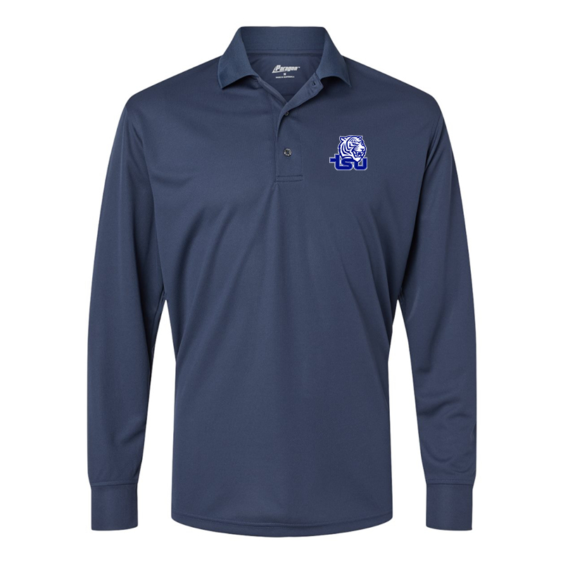 Men's  Tennessee State Tigers Paragon Prescott Long Sleeve Polo