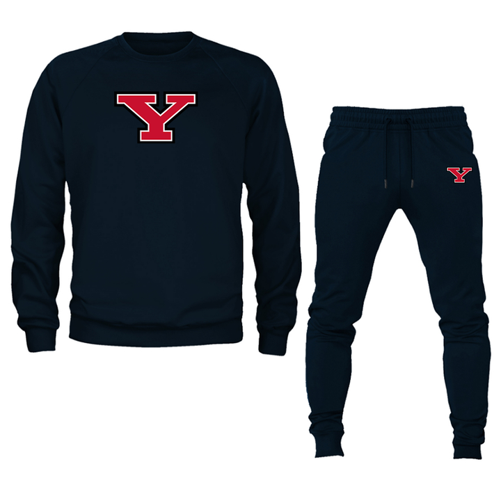 Men's Youngstown State Penguins Crewneck Sweatshirt Joggers Suit