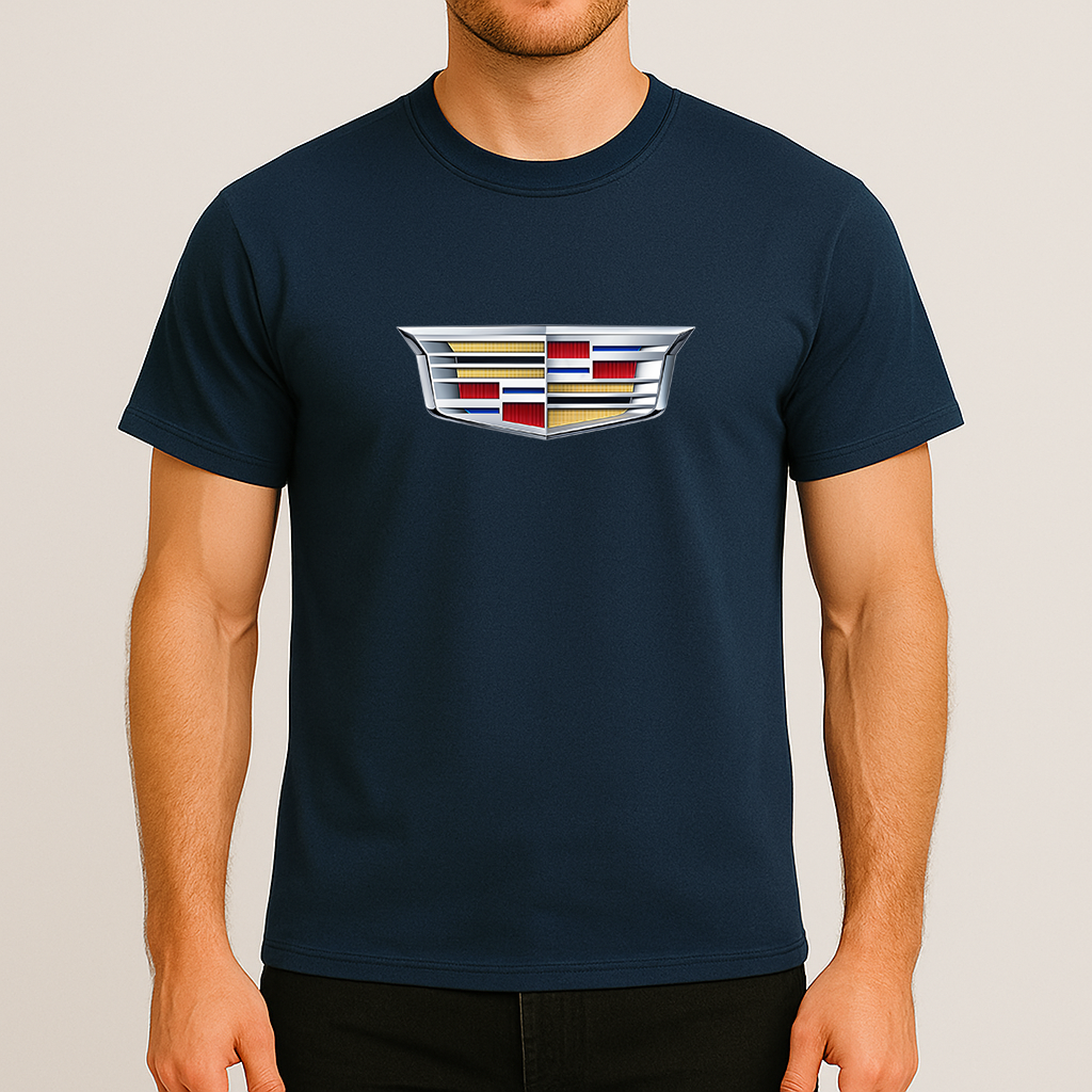 Men’s Cadillac Car Cotton T-Shirt
