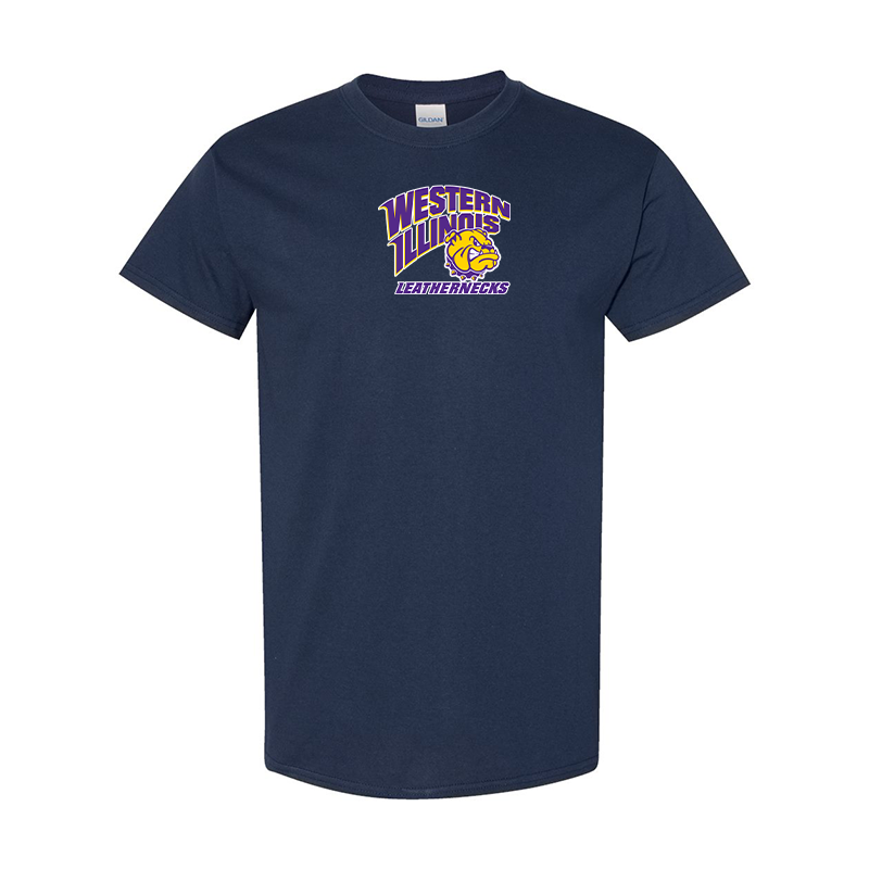 Men's Western Illinois Leathernecks Gildan Heavy Cotton T-Shirt