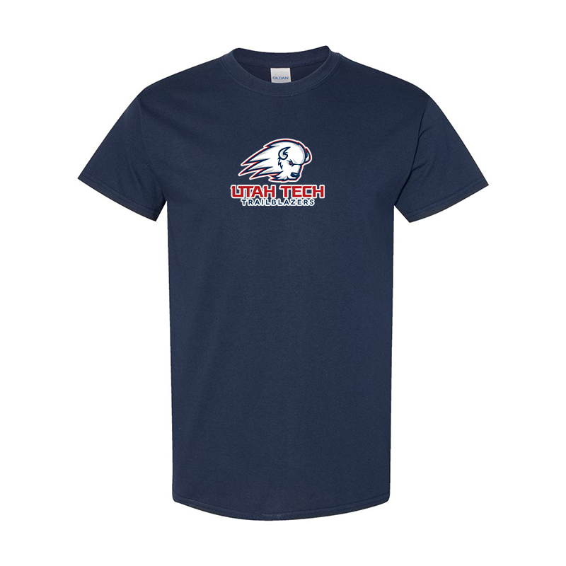 Men's Utah Tech Trailblazers  Gildan Heavy Cotton T-Shirt