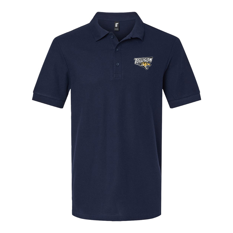 Men's Towson Tigers Gildan Hammer Pique Polo