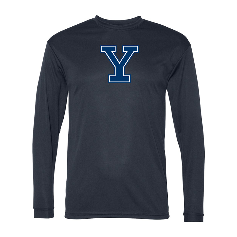 Men's Yale Bulldogs Performance Long Sleeve T-Shirt