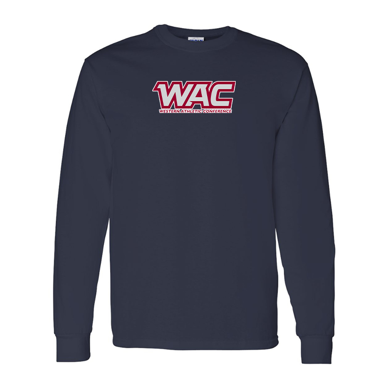 Men's Western Athletic Conference Gildan Heavy Cotton Long Sleeve T-Shirt