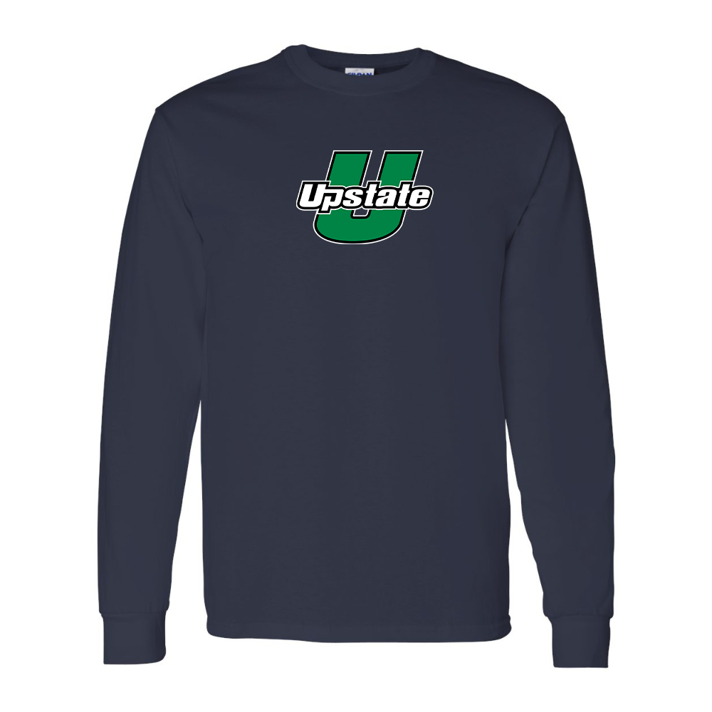 Men's USC Upstate Spartans Gildan Heavy Cotton Long Sleeve T-Shirt