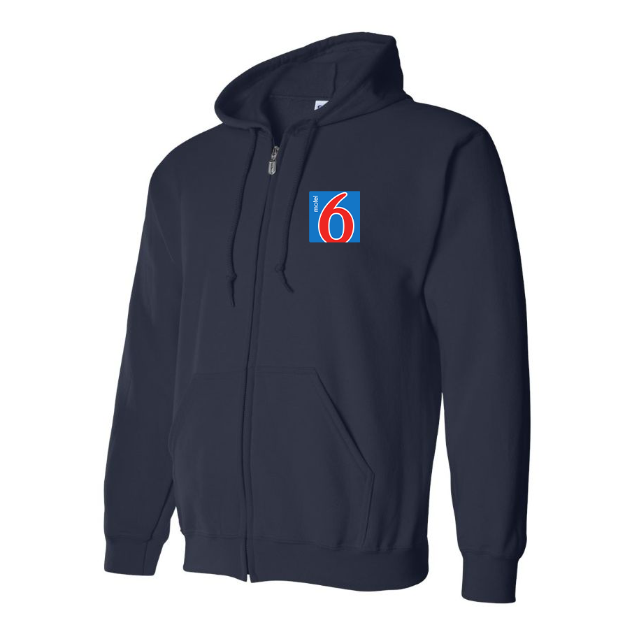 Men's Motel 6 Zipper Hoodie