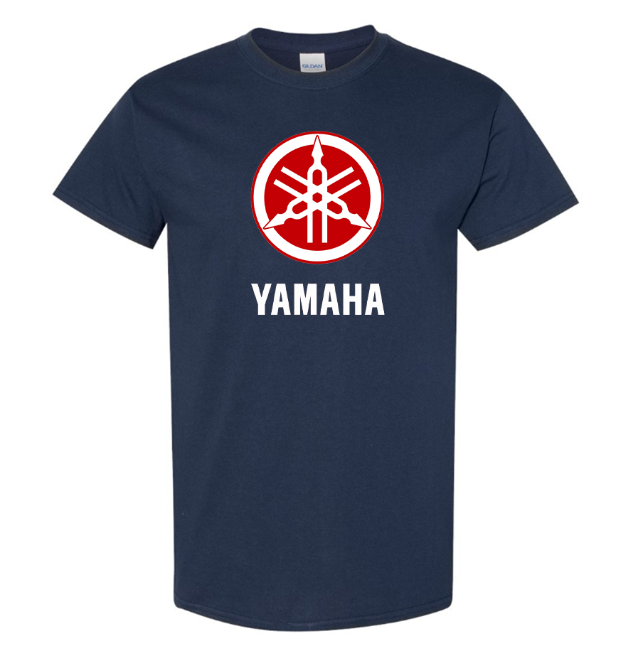 Men's Yamaha Motorcycle Cotton Soft Touch T-Shirt