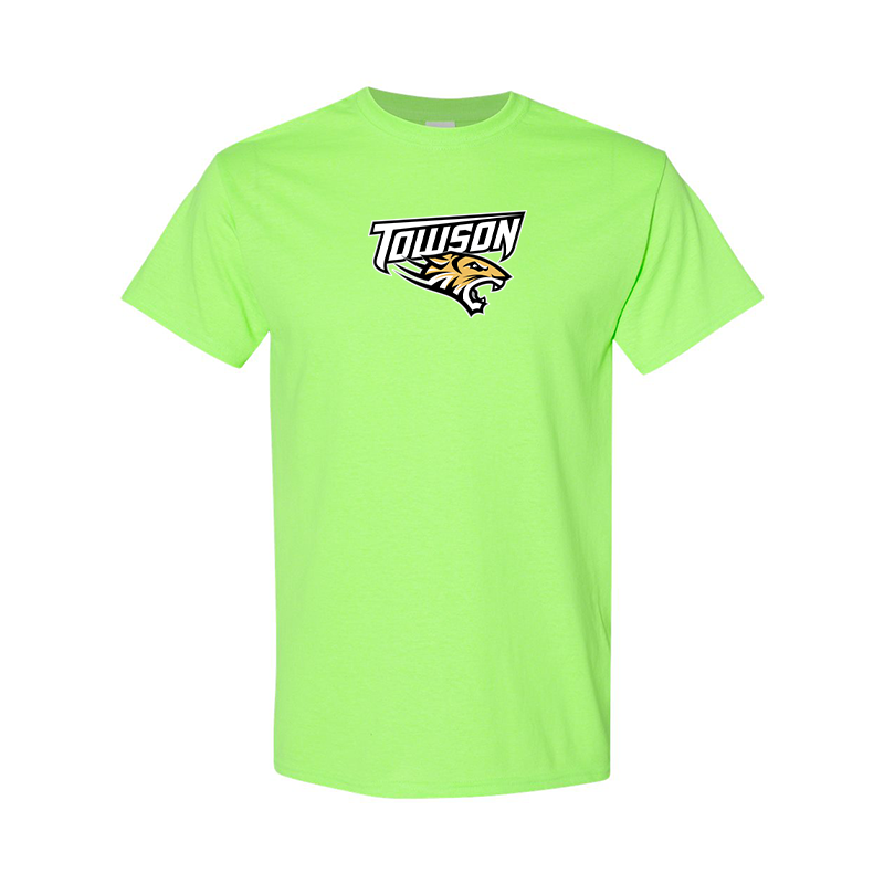 Men's Towson Tigers Gildan Heavy Cotton T-Shirt